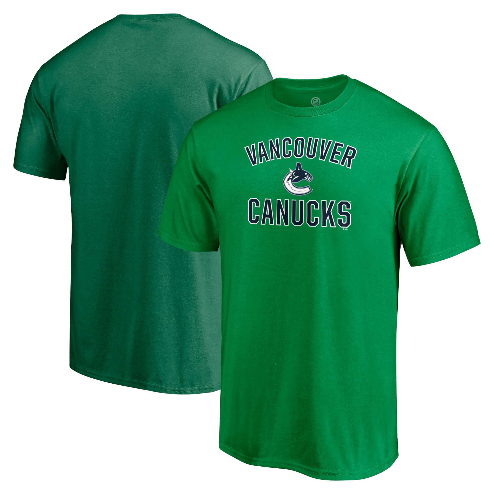 Men's Green Vancouver Canucks Victory Arch Team T-Shirt